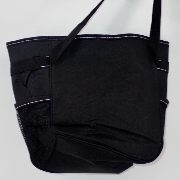 Car Trash Can w/ Lid and Storage Pockets100% Leak-Proof Car Organizer Waterproof - Picture 3 of 4